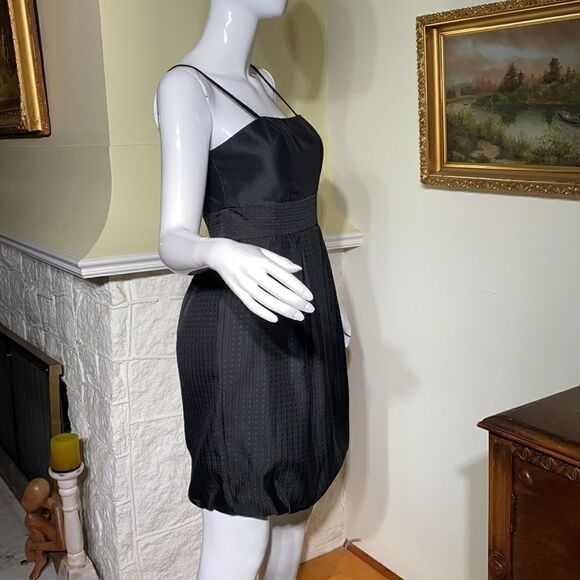 BCBG Paris LBD Black Cocktail Mini Dress - Picture 5 of 12